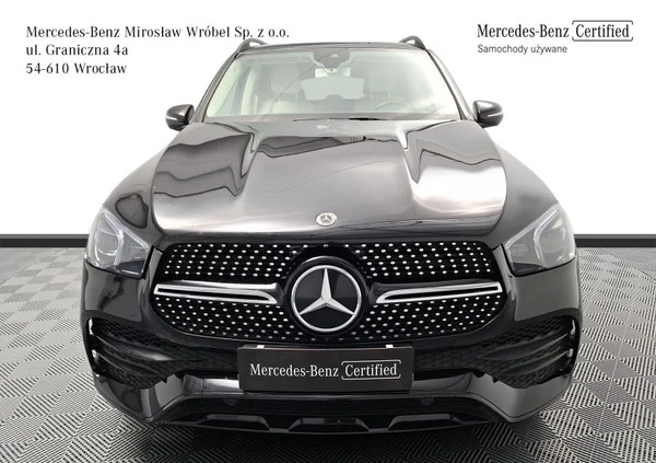 Mercedes-Benz GLE cena 279900 przebieg: 71500, rok produkcji 2020 z Wrocław małe 277